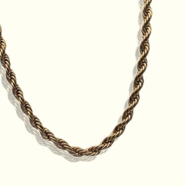 Imagem de Cordão Baiano Masculino 60Cm 5Mm Banho Ouro 18K