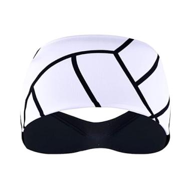 Imagem de Bandanas esportivas de vôlei para mulheres e homens, presentes de vôlei para filha, filho, presente de aniversário para jogador de vôlei, presentes para neta, neto, esporte, faixa de cabeça elástica
