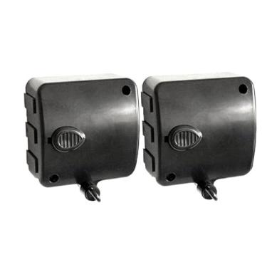 Imagem de Varal Retrátil Automático Modular de Parede 6m Cada Corda suporte 6kg cada(2 preto)