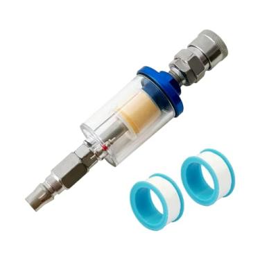 Imagem de IEUDNS Separador de óleo e água, encaixe de compressor de linha de ar para ferramenta pneumática, filtro comprimido separador de umidade, Style B