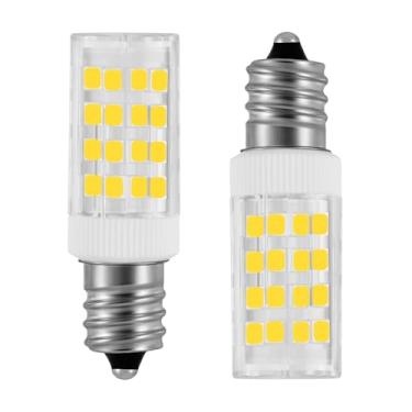 Imagem de Becuice We4M305 We05X20431 Secador Tambor Lâmpada 3,5 W 120 V Lâmpada Led Peça de Reposição Compatível com Secadores Hotpoint Ge para 14200559 14201091 2 Pacotes(Daylight White) Substitui A Peça # 220