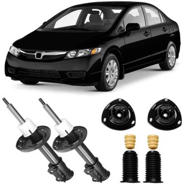 Imagem de 2 Amortecedor Honda Civic 2006 A 2011 Dianteiro Trw E Kit