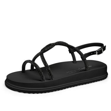 Imagem de Sandalia Feminina Dakota Flatform com Brilhos Y6246