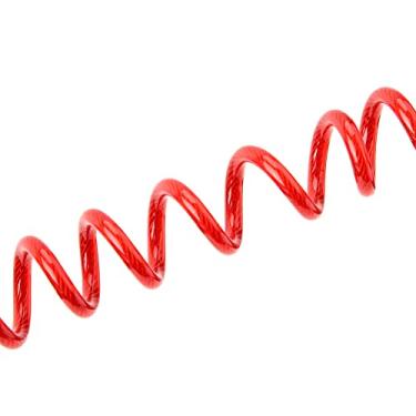 Imagem de Generic Trava de Arame, Trava de Bagagem Em Aço para Motocicleta para Scooters para Quadriciclos (Vermelho)