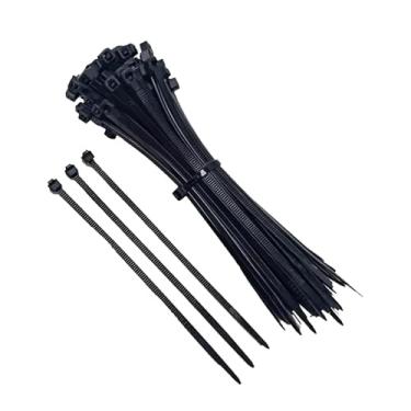 Imagem de 1.000 Unidades Abraçadeiras De Nylon Enforca Gato 36x150 mm Cinta Plástica Presilha Eda 9Lo Preta