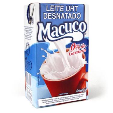 Imagem de Leite desnatado macuco 1 Litro
