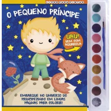Imagem de Livro - O Pequeno Príncipe Livro para Pintar com Aquarela