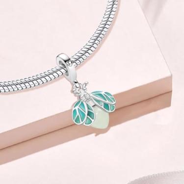 Imagem de 1 peça prata elegante bonito cacto berloque contas adequadas para mulheres, faça você mesmo e roupa diária combinando joias decoração presente para mãe, 13.4*19.5mm, Prata, Sem Pedra Preciosa