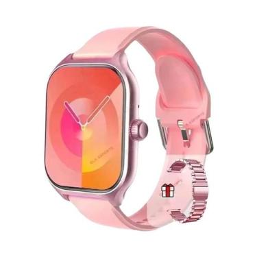 Imagem de Smartwatch Unissex À Prova D'Água Com Controle De Frequência Cardíaca,