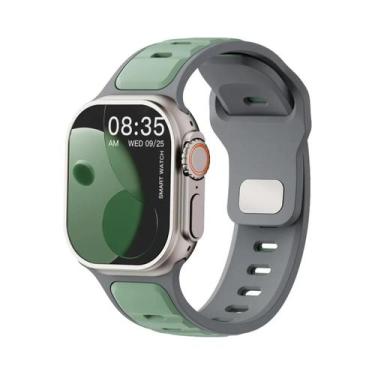 Imagem de Pulseira De Silicone Para Apple Watch Series 11 10 9 8 7 6 5 4 SE3 Ult