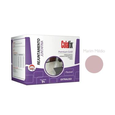 Imagem de Rejunte Colafix Junta Fina 1kg - Marfim Médio