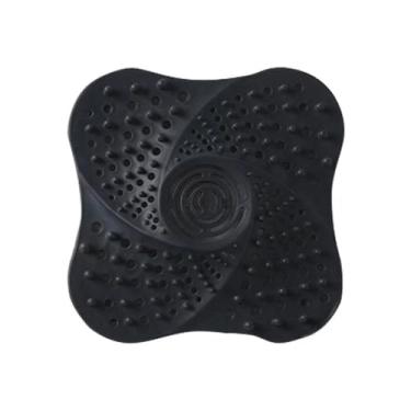 Imagem de Capa de drenagem para coletor de cabelo de chuveiro – 2 pacotes de filtro e rolha – para banheira, pia de banheiro e ralos de cozinha