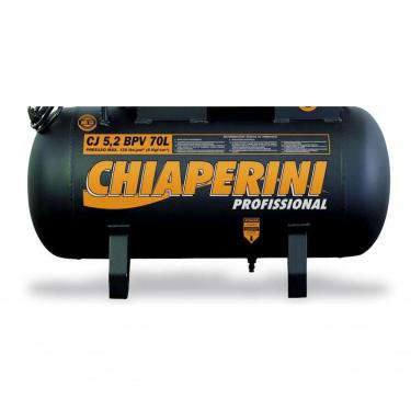 Imagem de Compressor Ar 5,2 Bpv S-rodas Mono 1hp 70l Chiaperini