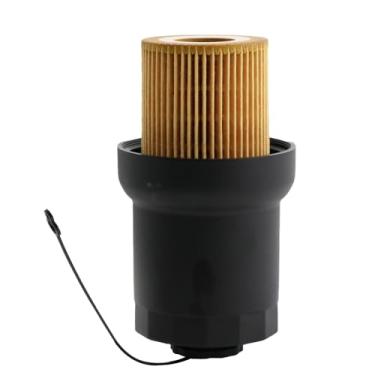 Imagem de Tampa da carcaça do filtro de óleo 06D115408A compatível com Volkswagen Jetta, Passat, Golf, Golf R, Eos, GTI e Audi A4, A3, TT Quattro