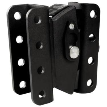 Imagem de Acoplador de canal a canal supressor de estrada Bulletproof Extreme Duty (revestimento em pó texturizado preto, avaliado para 16,3 kg, funciona em todos os reboques de montagem de canal frontal)