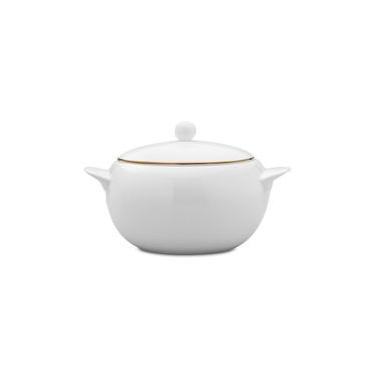 Imagem de Sopeira com tampa em porcelana Strauss Gold 3,5 litros