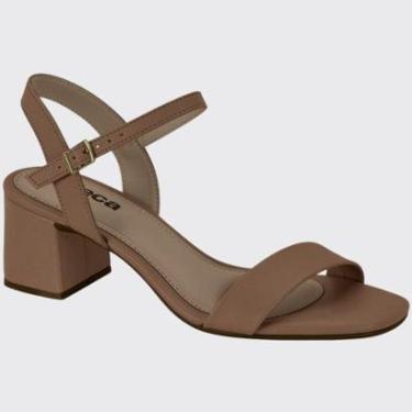 Imagem de Sandália Feminina Salto Bloco Slide Moleca 5496.101.9569-Feminino