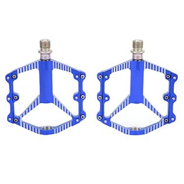 Imagem de aqxreight WAKE Bike Bearing Pedal de Liga de Alumínio Mountain Bike Bearing Pedal AccessoriesBlack é Fácil de Quebrar Material de Aço de Uma Peça, Corpo de Corte, Liga de Durável de Uma Peça e (#2)