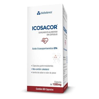Imagem de Icosacor Epa - 30 Cápsulas 1000mg - Biobalance-Masculino
