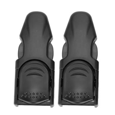 Imagem de Naroote Mantenha o Mergulho Nadadeiras de Natação Ajustáveis ​​fivelas de Substituição Leves e Duráveis ​​para Mergulho Autônomo e Natação Preto 1 par para Mergulhadores (Tipo B)