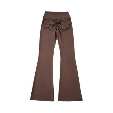 Imagem de Calças De Yoga E Dança De Secagem Rápida Com Bolso E Efeito Levanta Bu