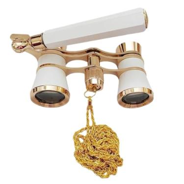 Imagem de Binóculos de teatro – Óculos de teatro vintage compactos e elegantes | Binóculos portáteis para observação de pássaros | para cinema, viagens, passeios turísticos, jogos esportivos