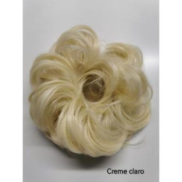 Imagem de Aplique Coque de cabelo elastico sem brilho organico - NoBrand, No. 61