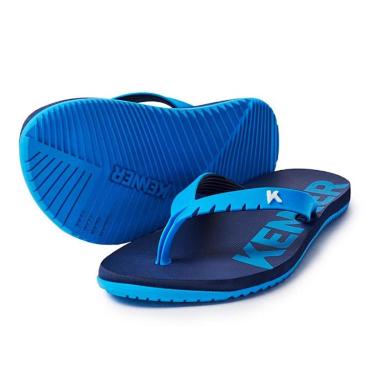Imagem de Chinelo Kenner Red - Azul Turquesa e Azul Marinho-Masculino