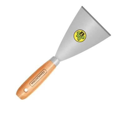 Imagem de Espátula Rígida com 12cm Em Aço Carbono E com Cabo de Madeira 77394125 Tramontina Espatula Rigid