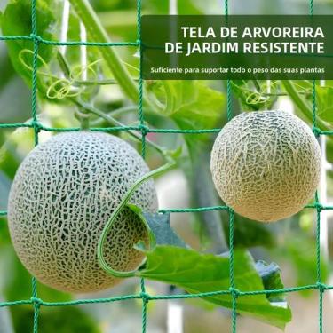 Imagem de Rede De Nylon Resistente E Durável Para Jardim, Suporte Para Plantas T