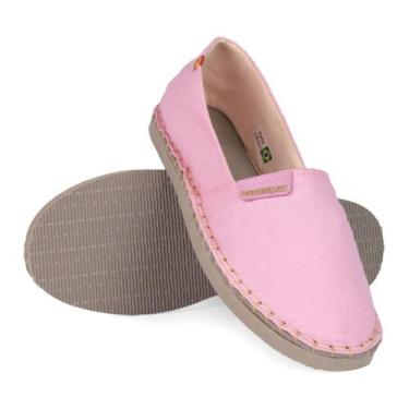 Imagem de Alpargata Havaianas Sapatilha Origem Unissex Tradicional, Rosa, 37