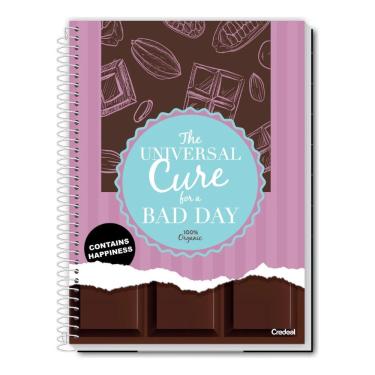 Imagem de Caderno Espiral Universitário Capa Dura 10 Matérias 200 Folhas My Collection Feminino Credeal Estampa 2