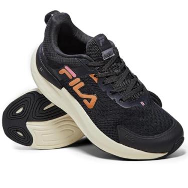Imagem de Tênis Fila Improve Feminino, 37, Black/Copper/Bubblegum