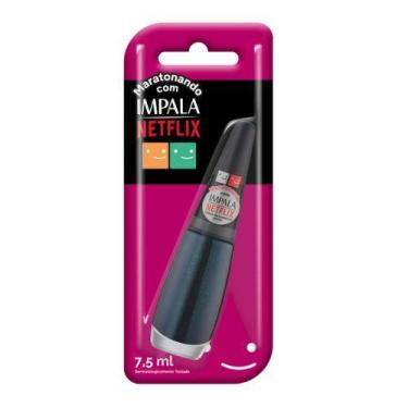 Imagem de Esmalte impala netflix glitter 7,5 cheio de suspense