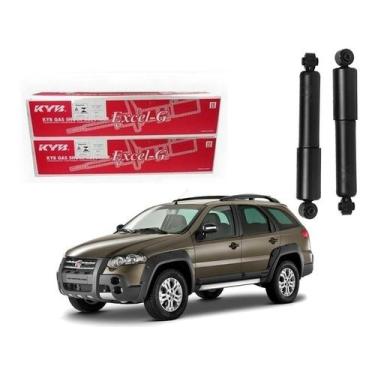 Imagem de Par Amortecedor Traseiro Palio Adventure 1.8 2008 A 2019 - Kayaba