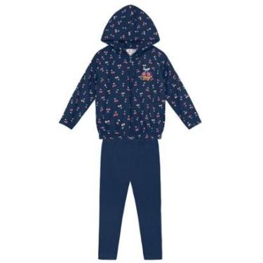 Imagem de Conjunto infantil menina de cerejinhas Brandili-Feminino