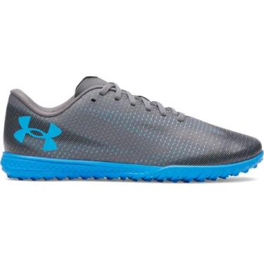 Imagem de Chuteira de Futebol Under Armour Shadow Select 3, Cinza, 40