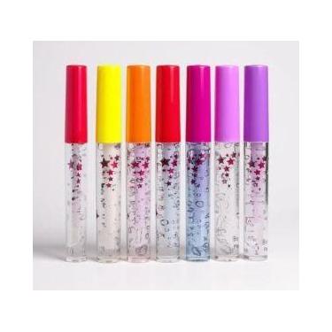 Imagem de Gloss Brilho Labial Tutti-fruit Bfashion Bella Femme KIT:5 UNIDADES