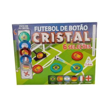 Imagem de Futebol de Botao Cristal 06 Seleções Mundial 0350 - Gulliver