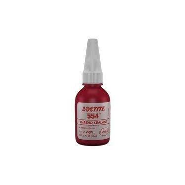 Imagem de Selante Loctite 554 Vermelho Líquido para Rosca 10 ml