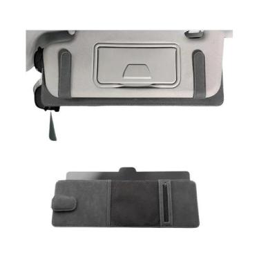 Imagem de Extensor De Visor Solar Para Carro Anti-reflexo Polarizado Com Espelho