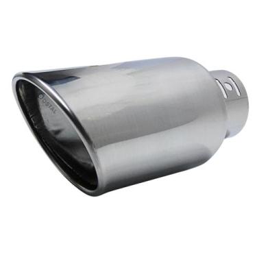 Imagem de Ponteira Escapamento Encaixe 2.5Pol Universal Inox Adaptação - DSTAL