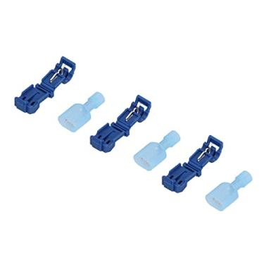 Imagem de T Tap Wire Conectores, Forte Força de Fixação 120Pcs 15A Limite Superior Resistência à Corrosão Terminais de Fios de Emenda Rápida para Cenas Industriais para Casa