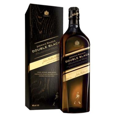 Imagem de Whisky Johnnie Walker Double Black Uisque Blend Scotch 1L Original