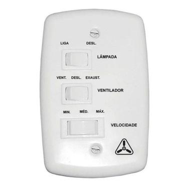 Imagem de Chave 3 Velocidades C/ Capacitor 3+7uf 127v 250v Venti Delta