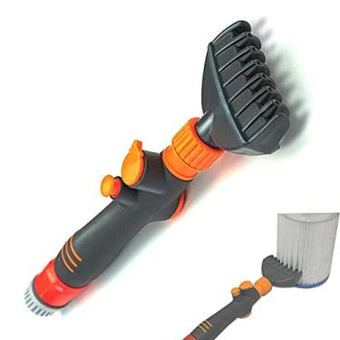 Imagem de HIOD Cartucho de água para spa filtro de limpeza manual equipamento escova de limpeza manual elemento de filtro de papel ferramenta de lavagem