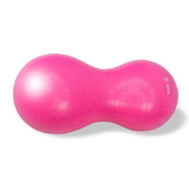 Imagem de Bola de Gin?stica Pilates Feij?o Peanut Ball Odin Fit - Rosa