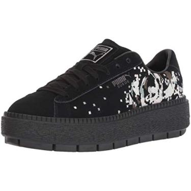 Imagem de PUMA Tênis feminino Platform Trace WNS, Preto, 9.5