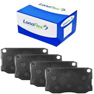 Imagem de Kit Pastilha Freio Volkswagen 5.140 Delivery Euro 3 2005 a 2012 Dianteira Varga Lonaflex P109