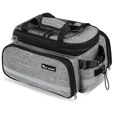 Imagem de Tingpai Saco de Ciclismo de G nde dade À Prova D 'Água Mountain Bike dle Trunk Bags Bagageiro